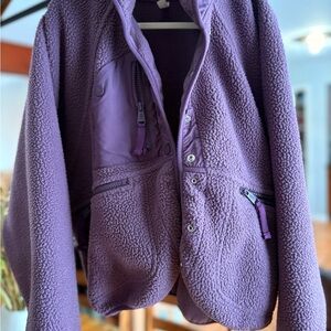 Women's Purple Fleece Jacket